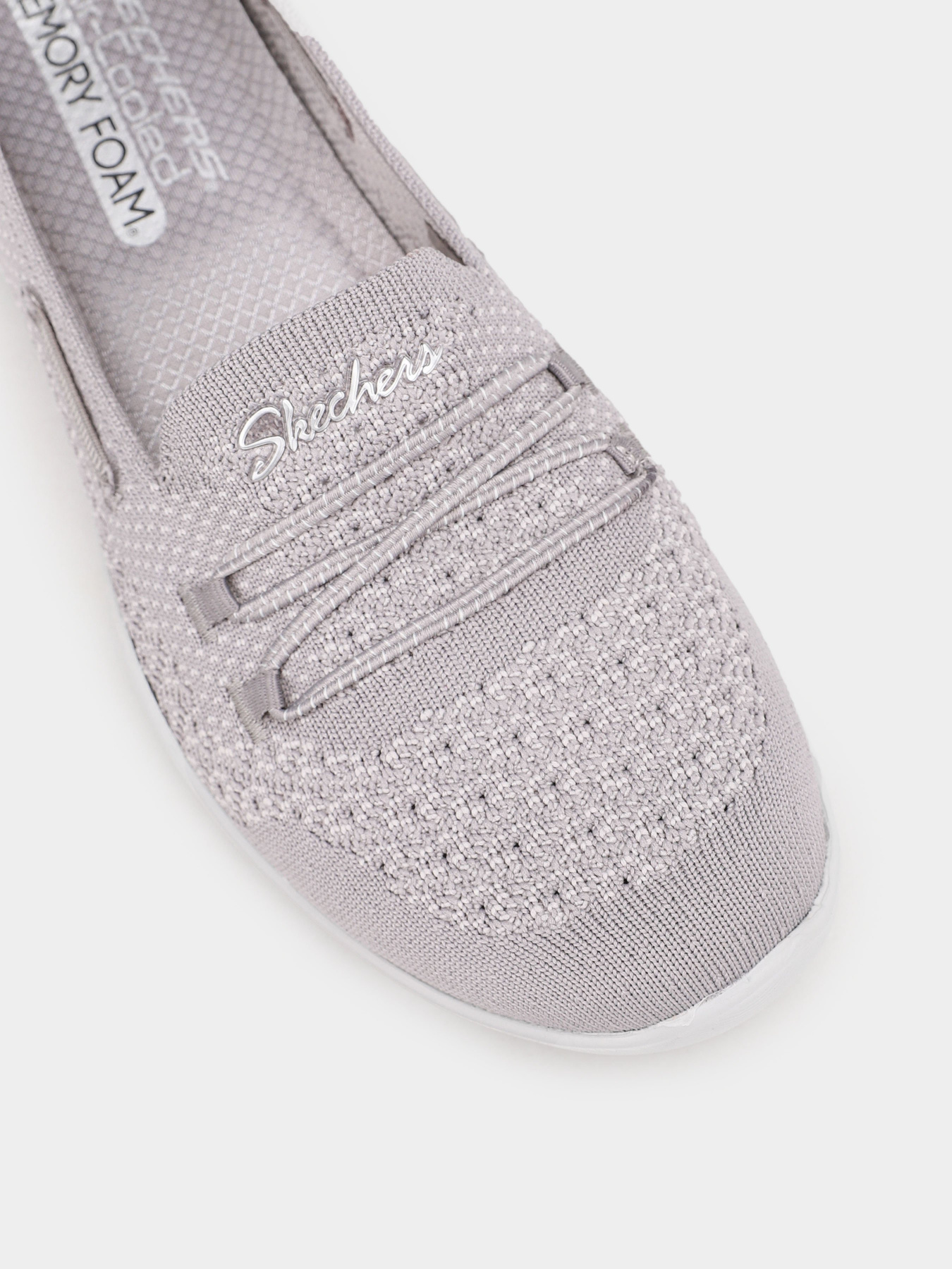 Слипоны Skechers Newbury St - Easily Adored модель 100174 GRY Фото