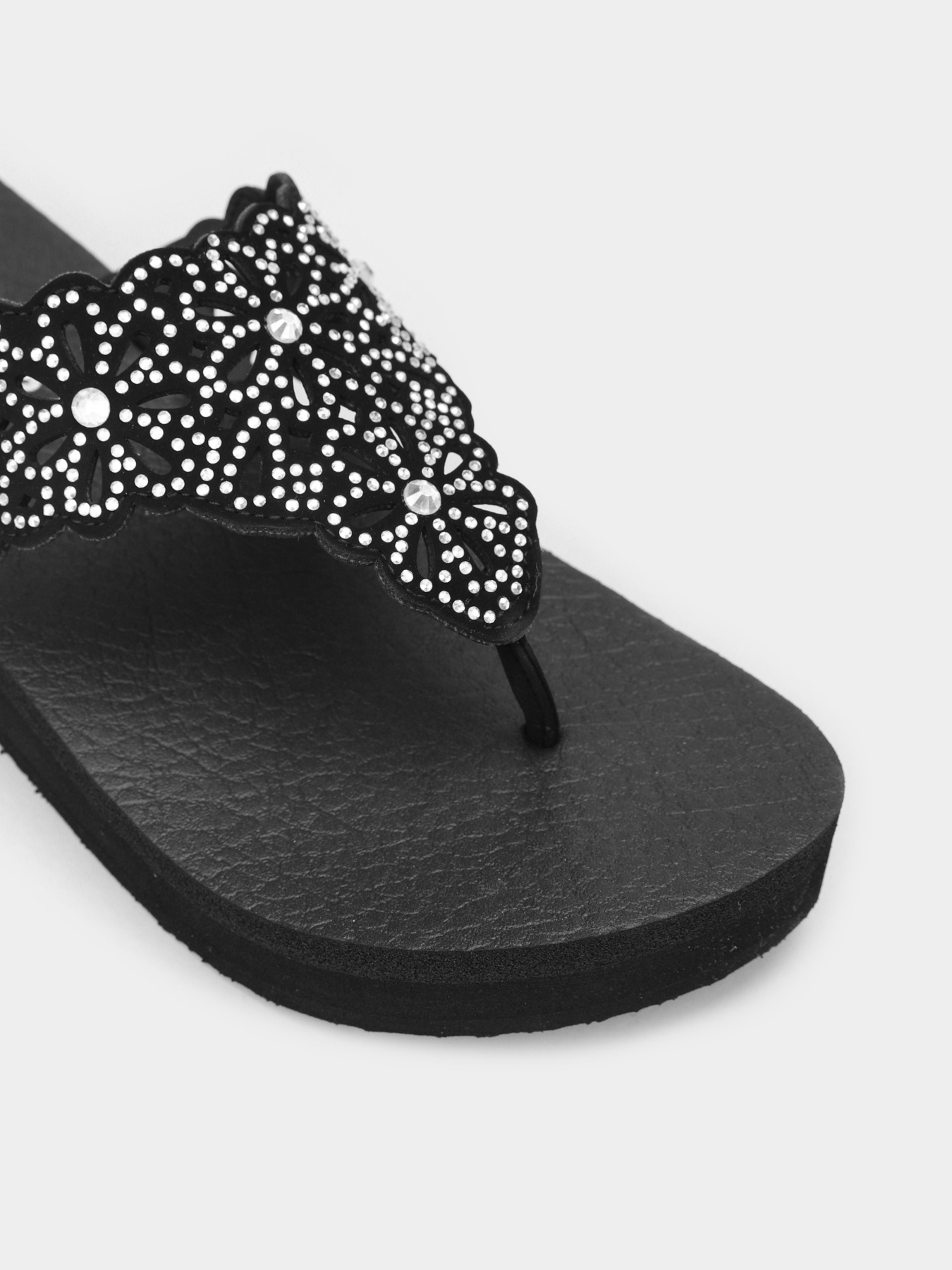 В'єтнамки Skechers Skechers® Cali: Vinyasa - Pretty Thang модель 119146 BLK Фото