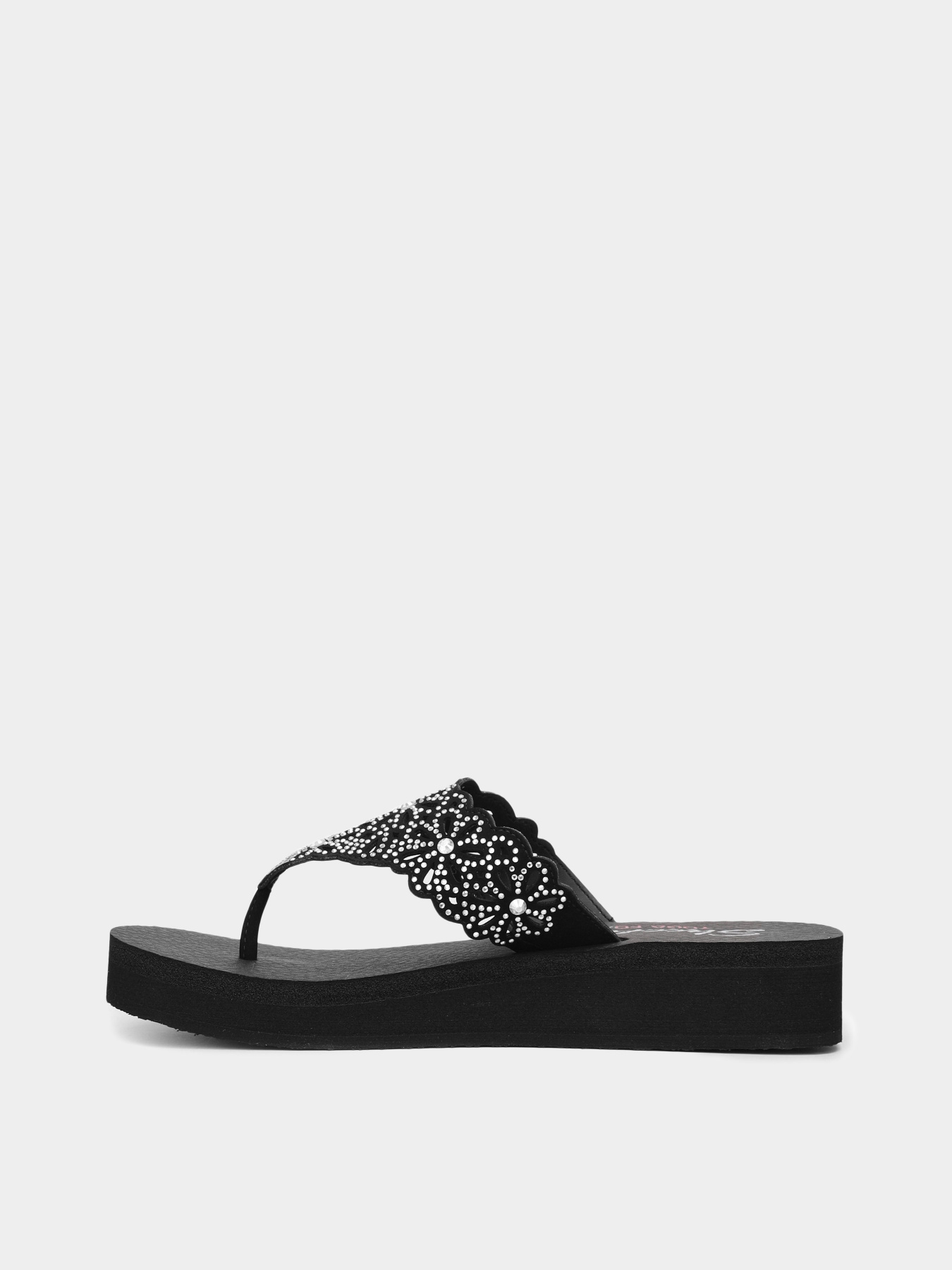 Вьетнамки Skechers Skechers® Cali: Vinyasa - Pretty Thang модель 119146 BLK Фото