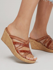 Шльопанці Skechers Cali Beverlee - Tiger Posse модель 31714 LUG Фото