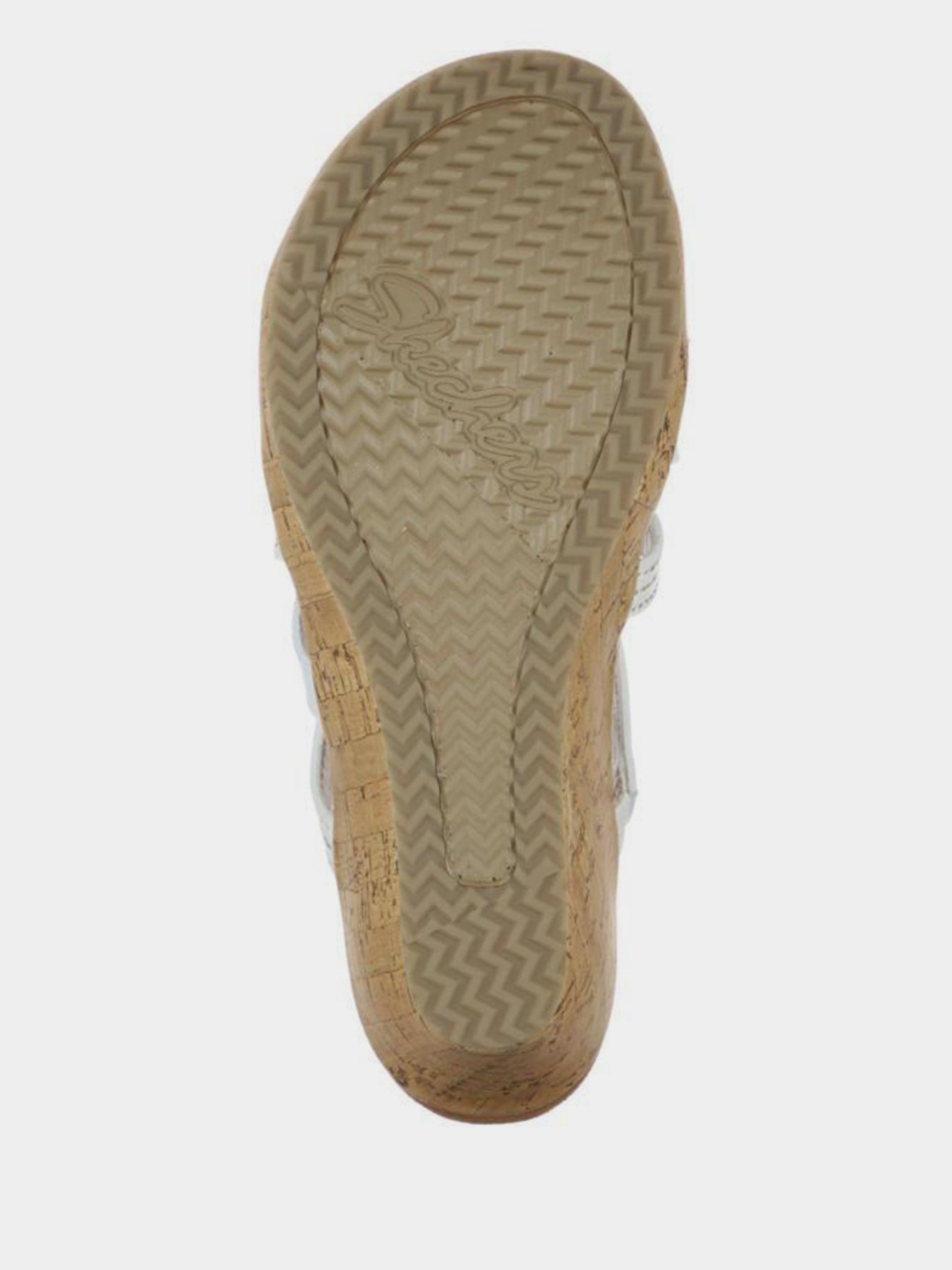 Шлепанцы Skechers Cali Beverlee - Tiger Posse модель 31714 WHT Фото