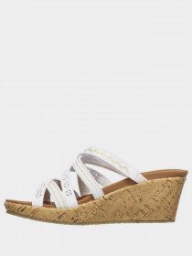Шлепанцы Skechers Cali Beverlee - Tiger Posse модель 31714 WHT Фото
