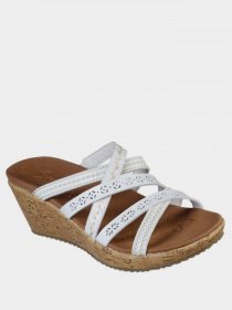 Шлепанцы Skechers Cali Beverlee - Tiger Posse модель 31714 WHT Фото