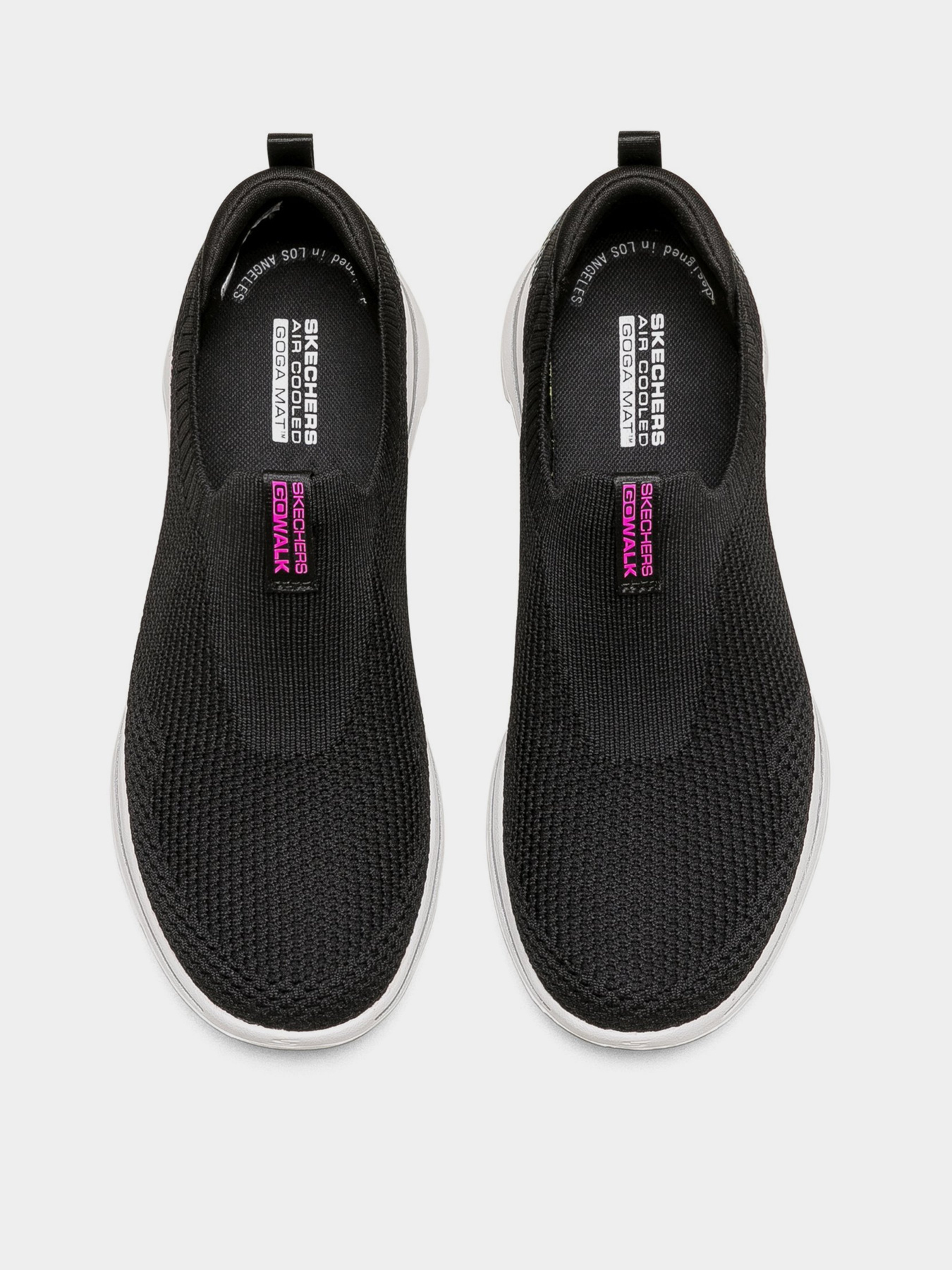 Слипоны Skechers Go Walk 5 модель 124240 BKMT Фото