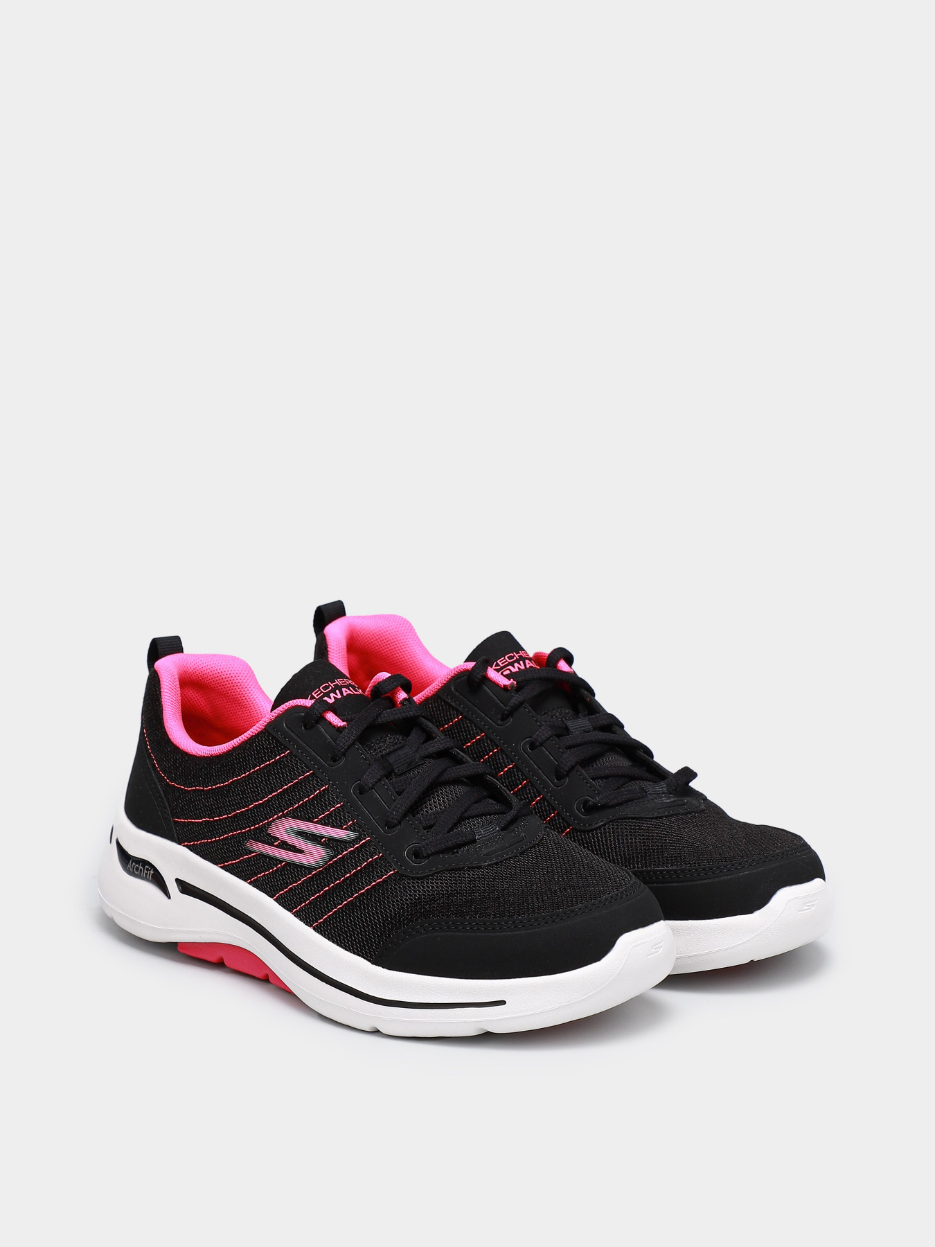 Кросівки для тренувань Skechers GOwalk Arch Fit - True Vision модель 124484 BKPK Фото