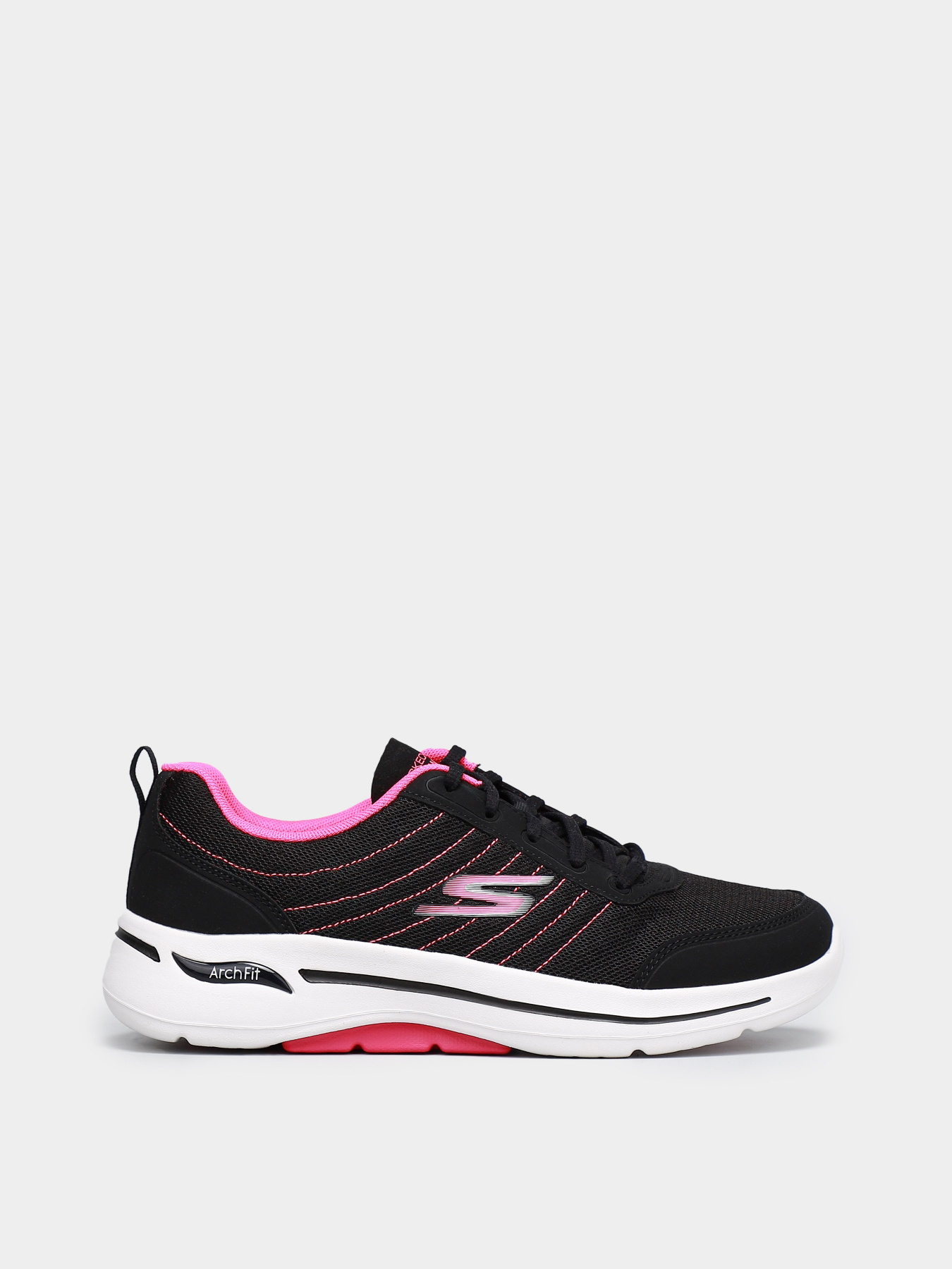 Кроссовки для спорта Skechers GOwalk Arch Fit - True Vision модель 124484 BKPK Фото