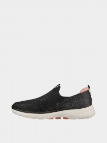 Слипоны Skechers GOwalk 6 модель 124502 BKPK Фото