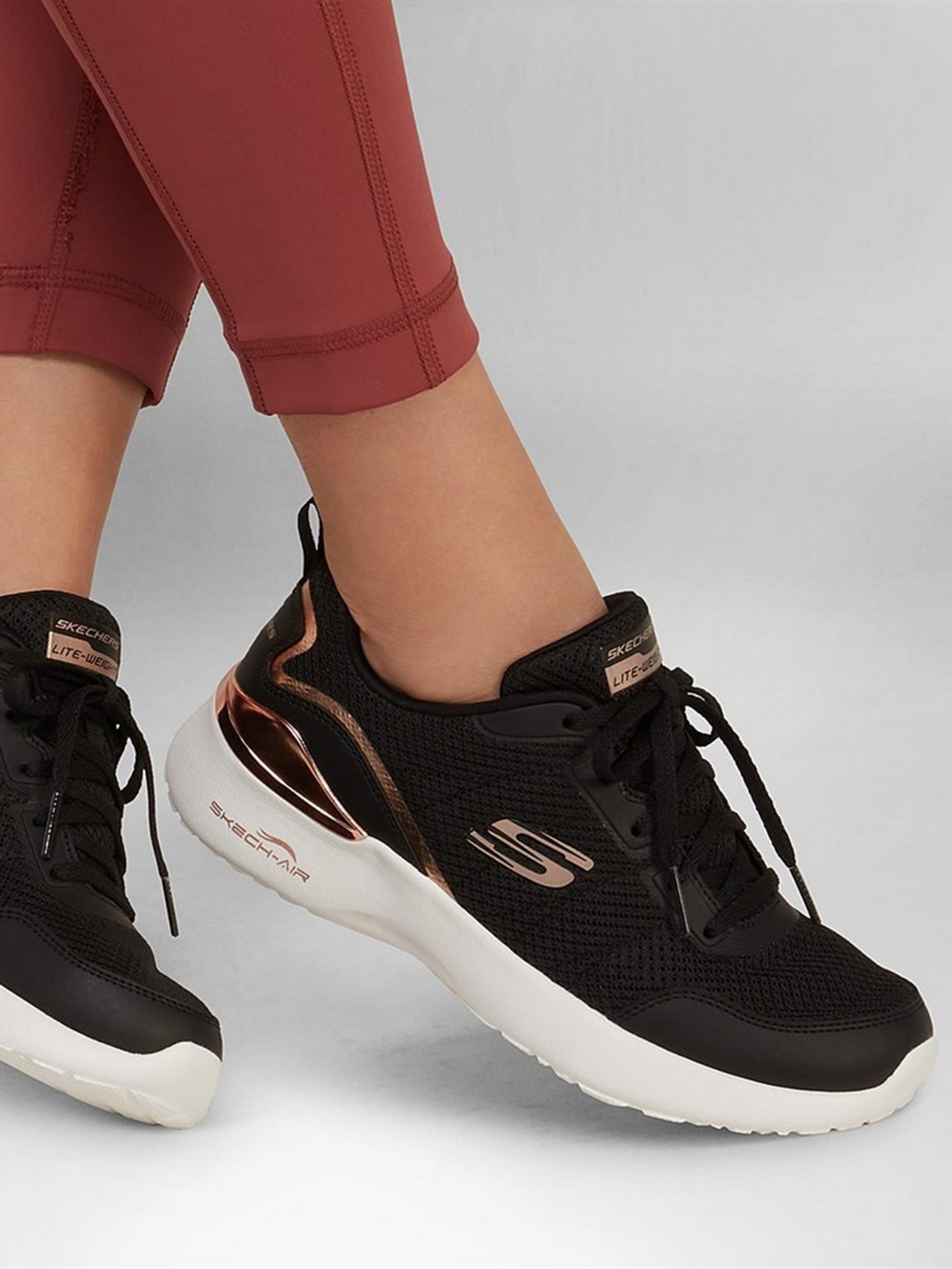 Кросівки повсякденні Skechers SKECH-AIR DYNAMIGHT модель 149660 BKRG Фото