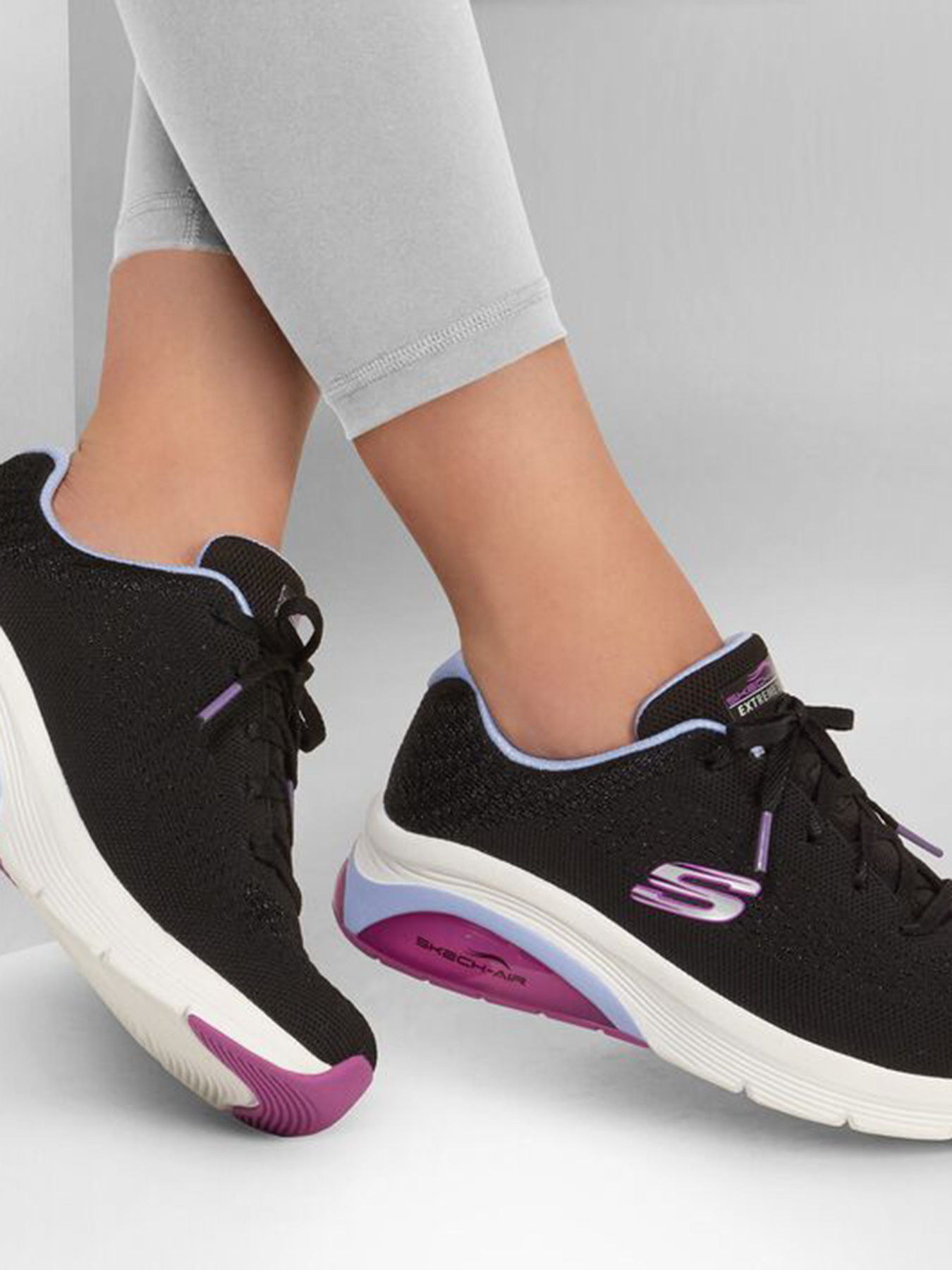 Кросівки для спорту Skechers Extreme 2.0 - Classic Vibe модель 149645 BKLV Кросівки для спорту Skechers Extreme 2.0 - Classic Vibe модель 149645 BKLV Фото