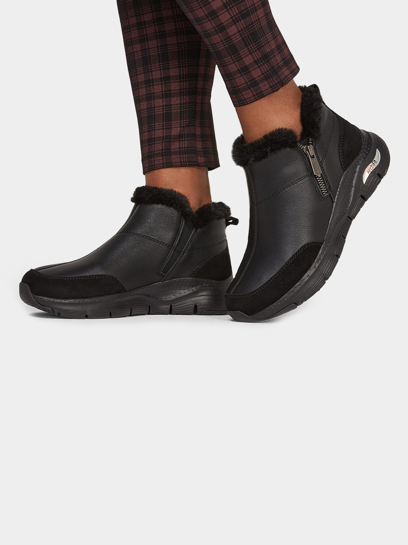 Ботинки Skechers Arch Fit - Casual Hour модель 167190 BBK Фото