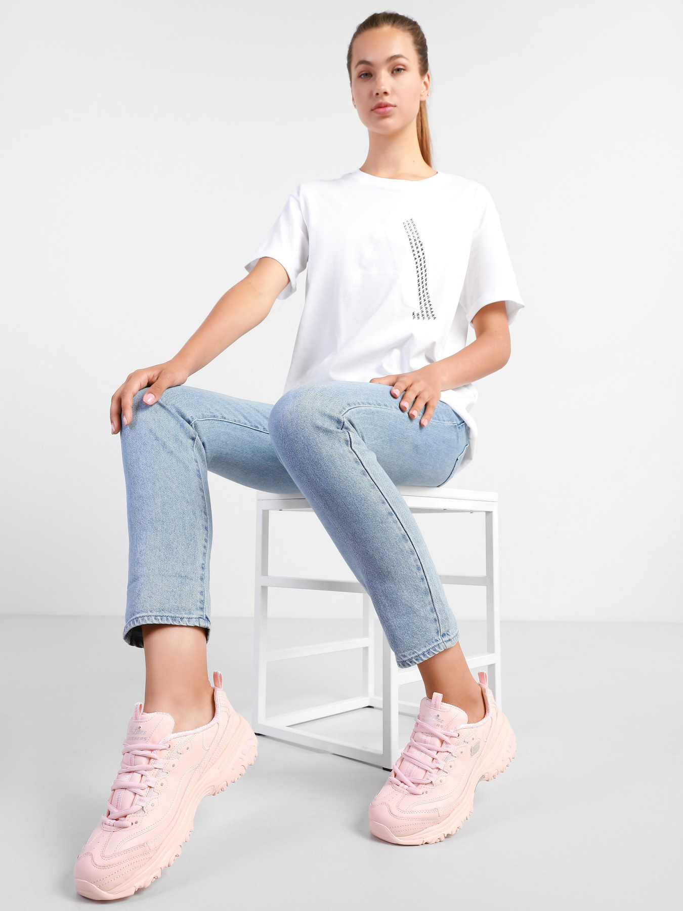 Кросівки повсякденні Skechers D'LITES FRESH START модель 11931 LTPK Фото