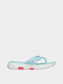В'єтнамки Skechers Cali Gear Foamies Go Walk 5 модель 111100 AQUA Фото