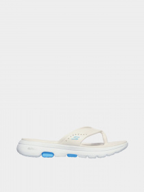 В'єтнамки Skechers Cali Gear Foamies Go Walk 5 модель 111100 WHT Фото