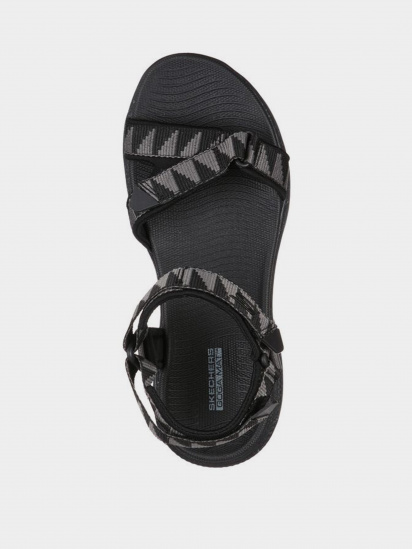 Сандалии Skechers On the GO Outdoor Ultra - Desert Daze модель 140110 BKGY — фото 4 - INTERTOP