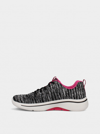 Кросівки для тренувань Skechers GO WALK ARCH FIT модель 124410 BKHP — фото 3 - INTERTOP