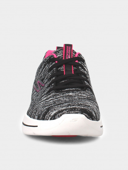 Кросівки для тренувань Skechers GO WALK ARCH FIT модель 124410 BKHP — фото 4 - INTERTOP