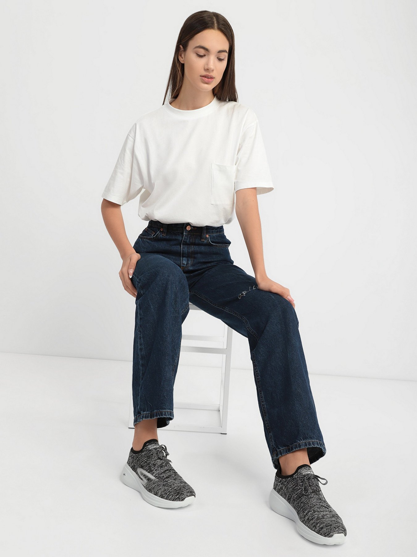 Кроссовки для тренировок Skechers GOrun Fast Performance модель 128883 BKW Фото