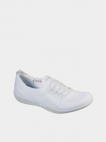 Кеды низкие Skechers Newbury St - Every Angle модель 100033 WHT Фото