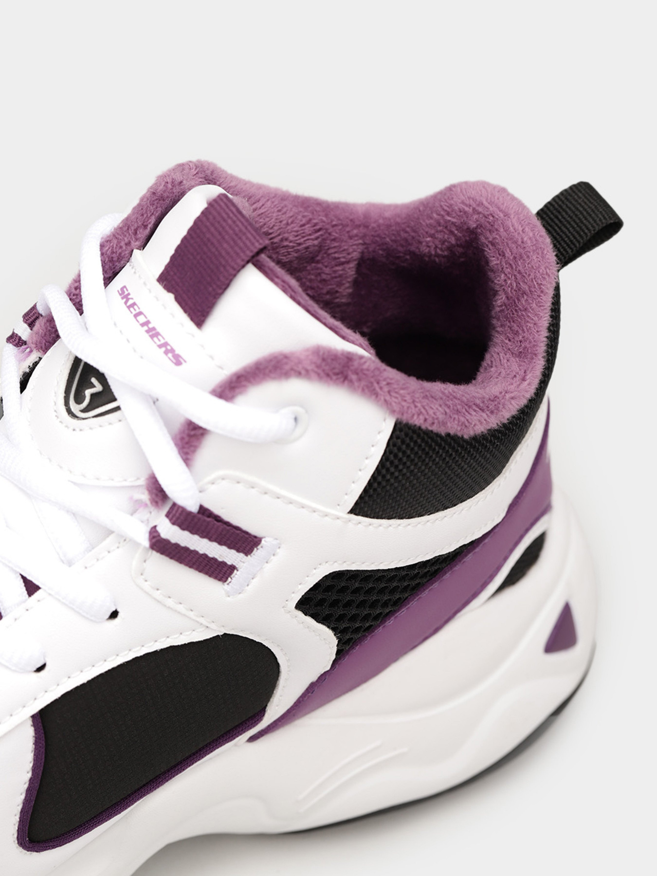 Кеды высокие Skechers Stamina V2 модель 167266 BKW Фото