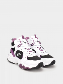 Кеды высокие Skechers Stamina V2 модель 167266 BKW Фото