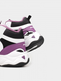 Кеды высокие Skechers Stamina V2 модель 167266 BKW Фото