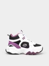 Кеды высокие Skechers Stamina V2 модель 167266 BKW Фото