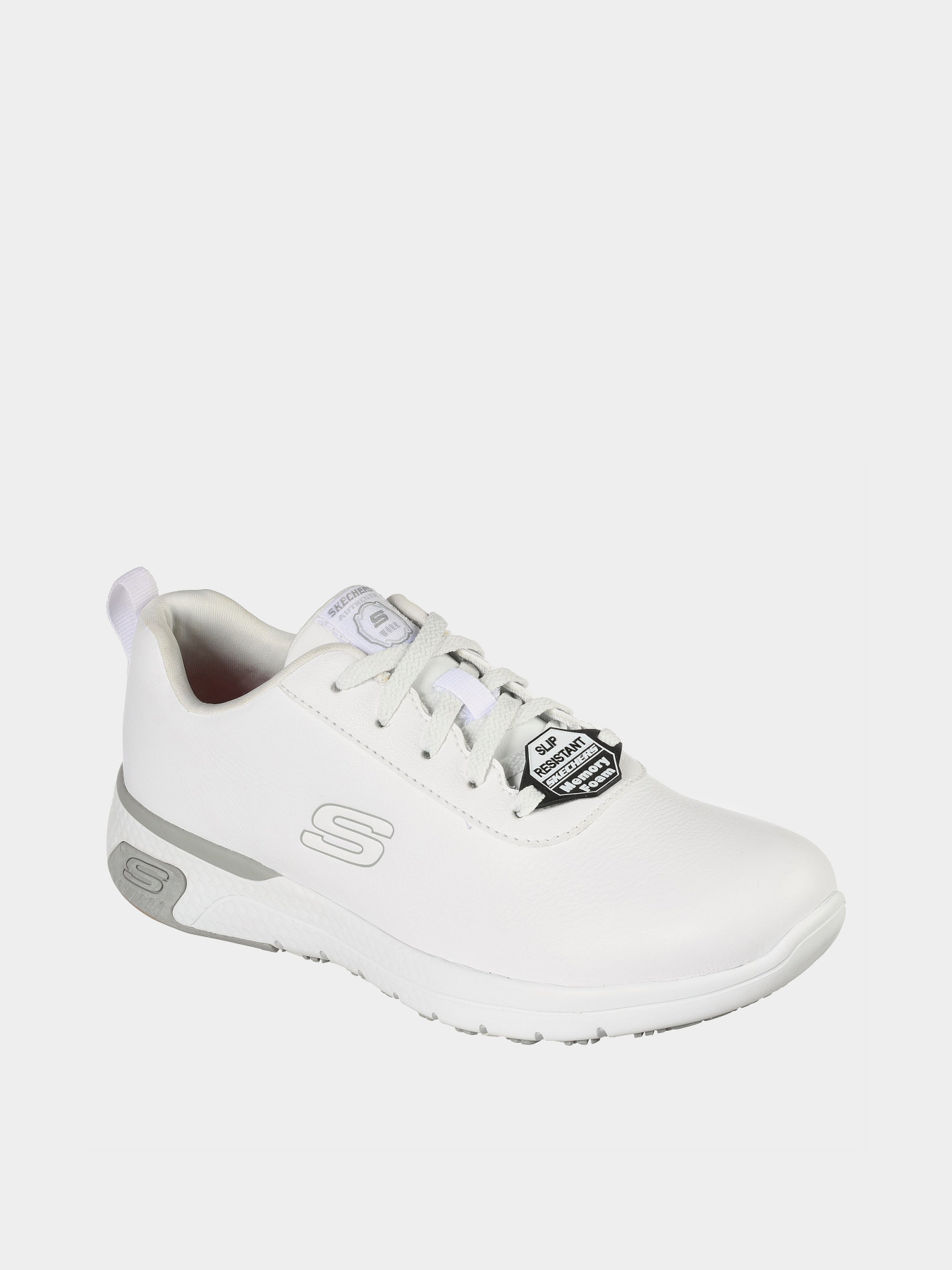 Кроссовки Skechers Work Relaxed Fit®: Marsing - Gmina SR модель 108010 WHT Фото