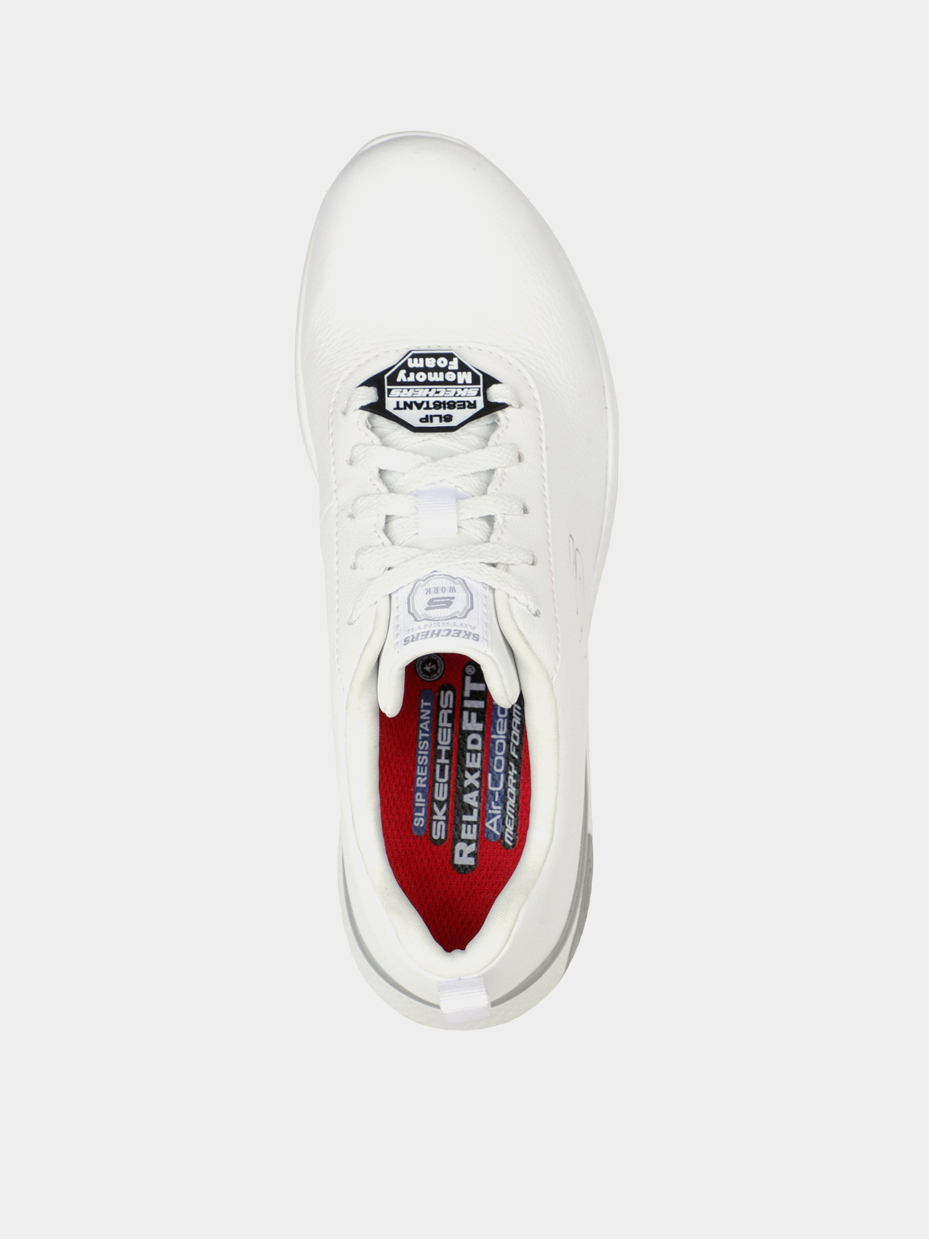 Кроссовки повседневные Skechers Work Relaxed Fit®: Marsing - Gmina SR модель 108010 WHT Фото