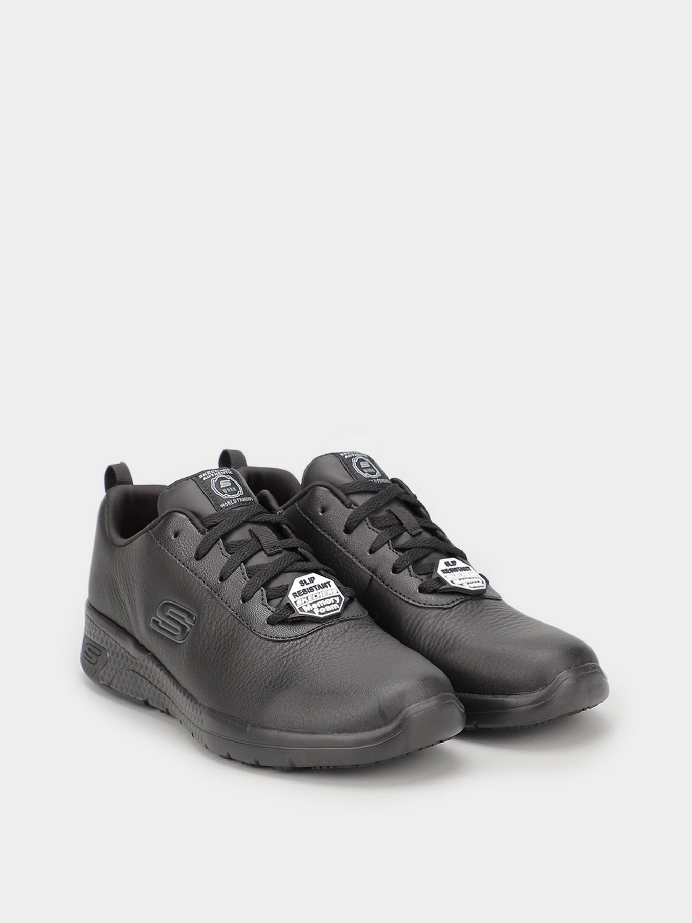 Кроссовки повседневные Skechers Work Relaxed Fit®: Marsing – Gmina SR модель 108010 BLK Кроссовки повседневные Skechers Work Relaxed Fit®: Marsing – Gmina SR модель 108010 BLK Фото