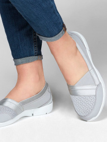 Балетки Skechers Be-Lux - Daylights модель 100026 LTGY Фото