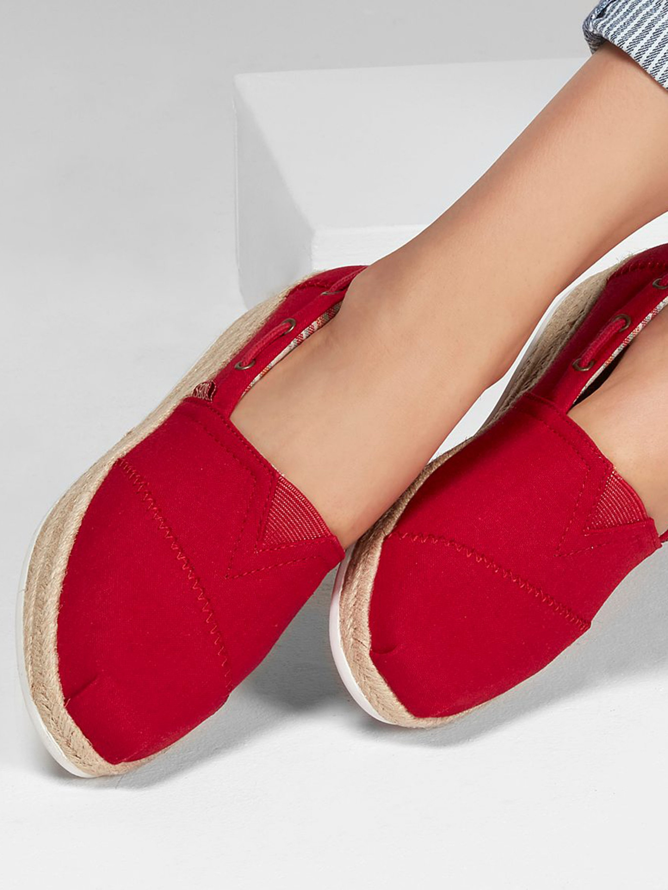 Еспадрильї Skechers BOBS Highlights 2.0 - Yacht Master модель 113075 RED Фото