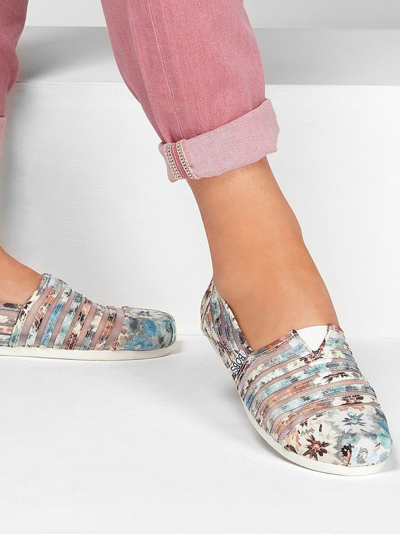 Эспадрильи Skechers BOBS Plush - Dreamin Daisy модель 113140 NTMT Фото