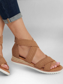 Босоножки Skechers BOBS Desert Kiss модель 113540 TAN Фото