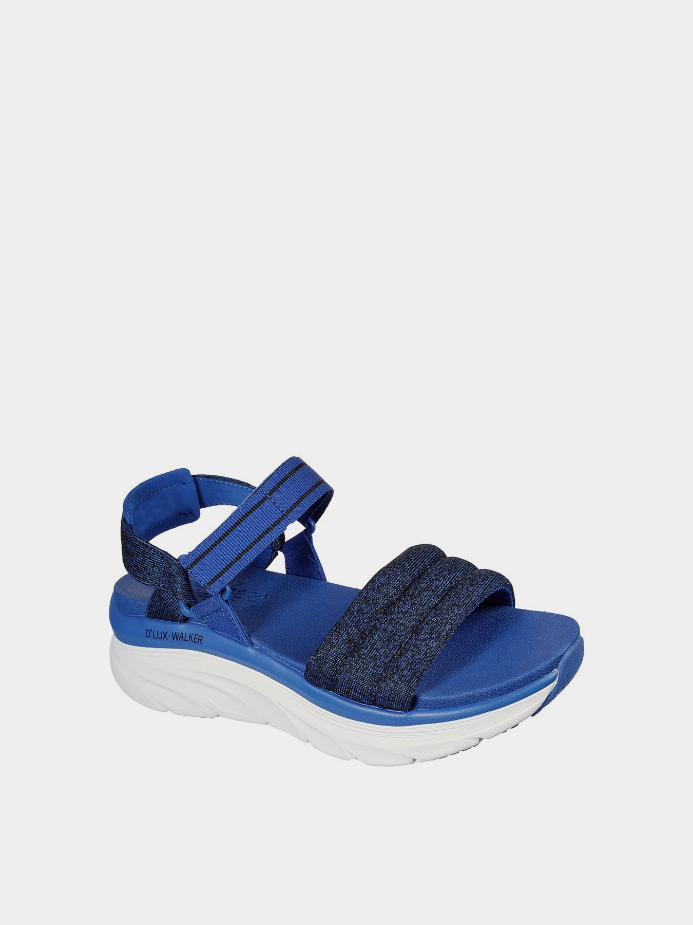Сандалии Skechers D'lux Walker - Puffer Break модель 119214 BLU Фото
