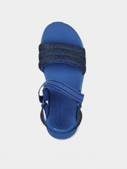 Сандалії Skechers D'lux Walker - Puffer Break модель 119214 BLU — фото 4 - INTERTOP