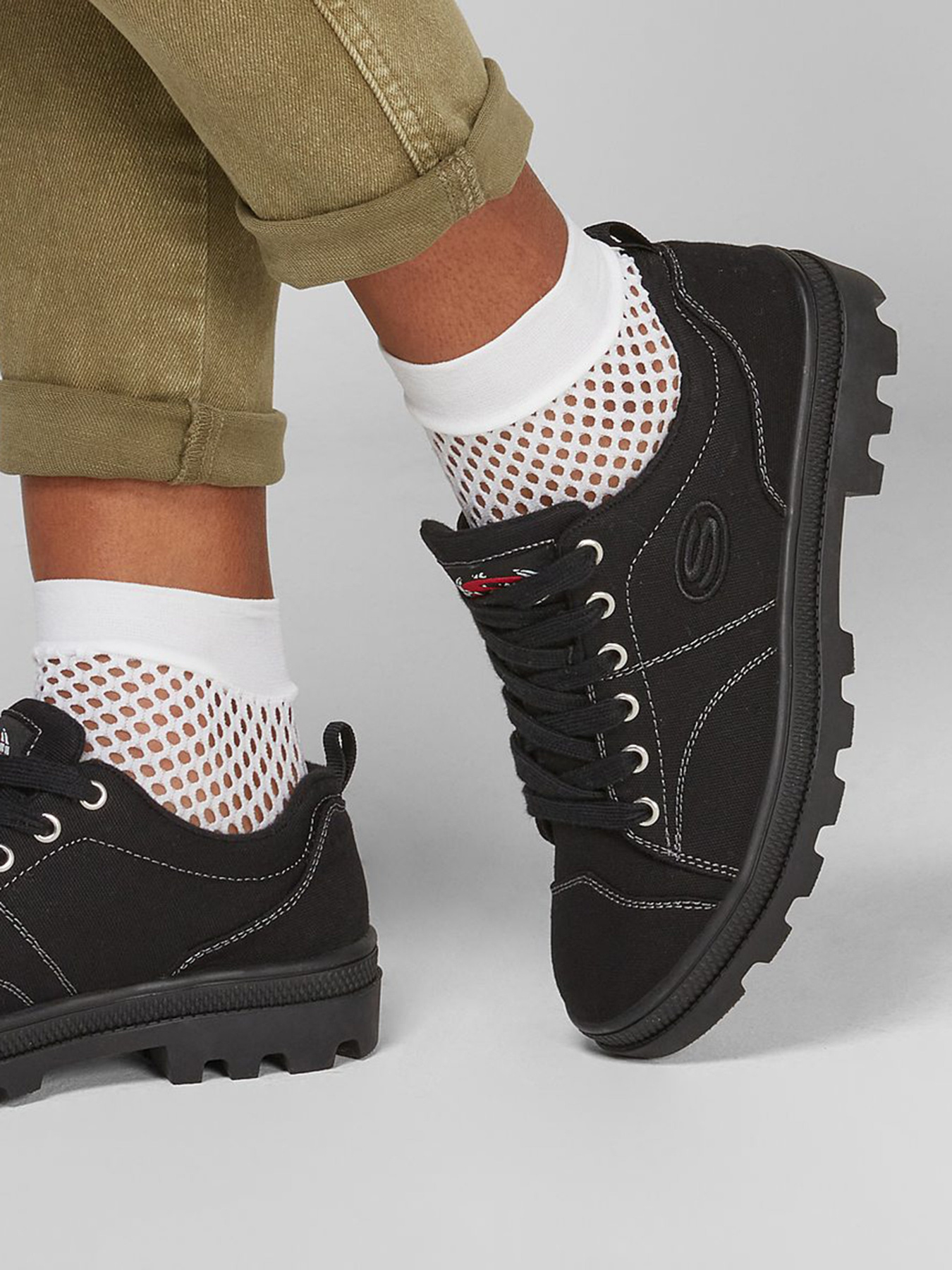 Кеды низкие Skechers Total Color модель 155093 BBK Фото