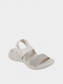 Сандалии Skechers ON THE GO 600 - GLITZY модель 16311 NAT Фото