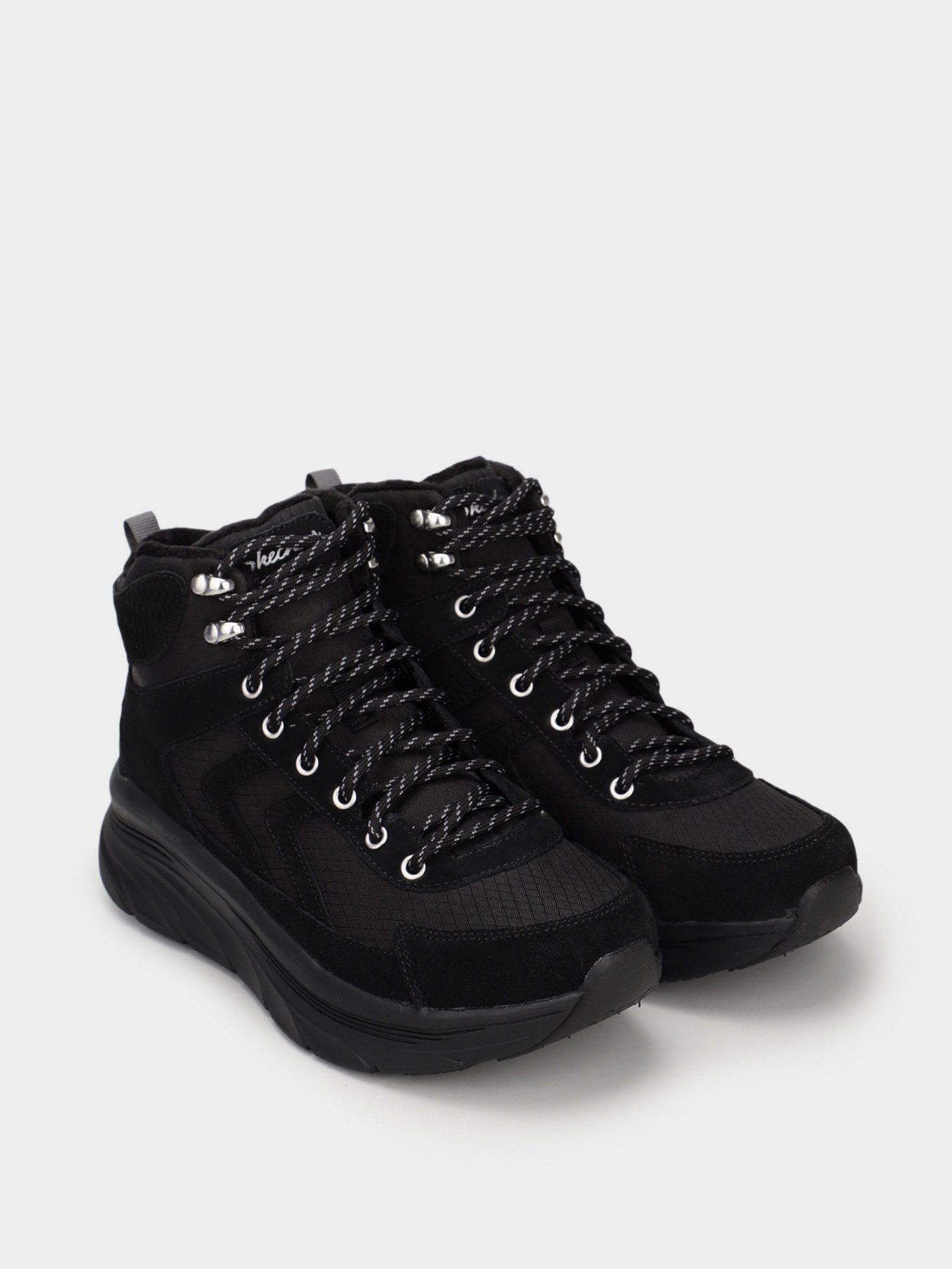 Ботинки Skechers D'Lux Walker Cozy Hike модель 167267 BBK Фото