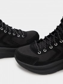 Ботинки Skechers D'Lux Walker Cozy Hike модель 167267 BBK Фото