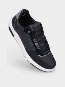 Кеды низкие Skechers Upbeats - Bright Line модель 155595 BLK Фото