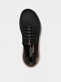 Кроссовки повседневные Skechers D'Lux Walker модель 149366 BKRG Кроссовки повседневные Skechers D'Lux Walker модель 149366 BKRG Фото