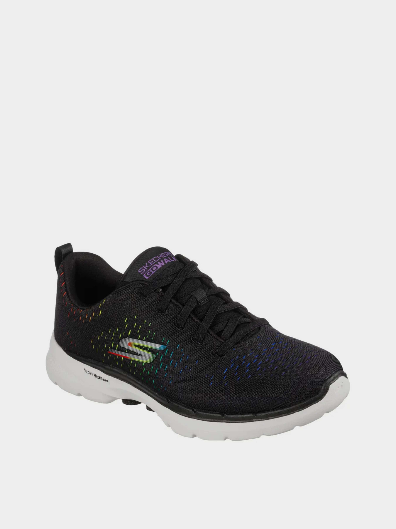 Кросівки для спорту Skechers GOwalk 6 - Vibrant Energy модель 124520 BKMT Фото