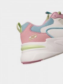 Кроссовки повседневные Skechers BOBS Bamina Marathon Running модель 117043 WBLP Кроссовки повседневные Skechers BOBS Bamina Marathon Running модель 117043 WBLP Фото