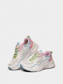 Кроссовки повседневные Skechers BOBS Bamina Marathon Running модель 117043 WBLP Кроссовки повседневные Skechers BOBS Bamina Marathon Running модель 117043 WBLP Фото