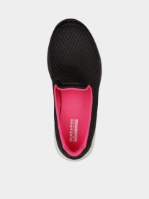 Слипоны Skechers GOwalk 6 модель 124508 BKHP Фото