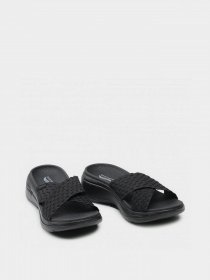 Шльопанці Skechers GO WALK Arch Fit - Wondrous модель 140235 BBK Фото