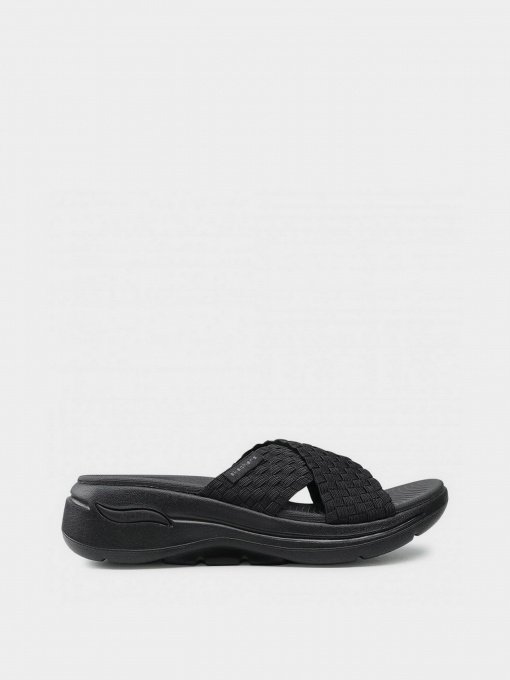 Шлепанцы Skechers GO WALK Arch Fit - Wondrous модель 140235 BBK Фото