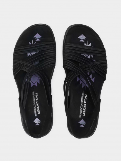 Сандалії Skechers Simply Stretch модель 163023 BLK — фото 5 - INTERTOP