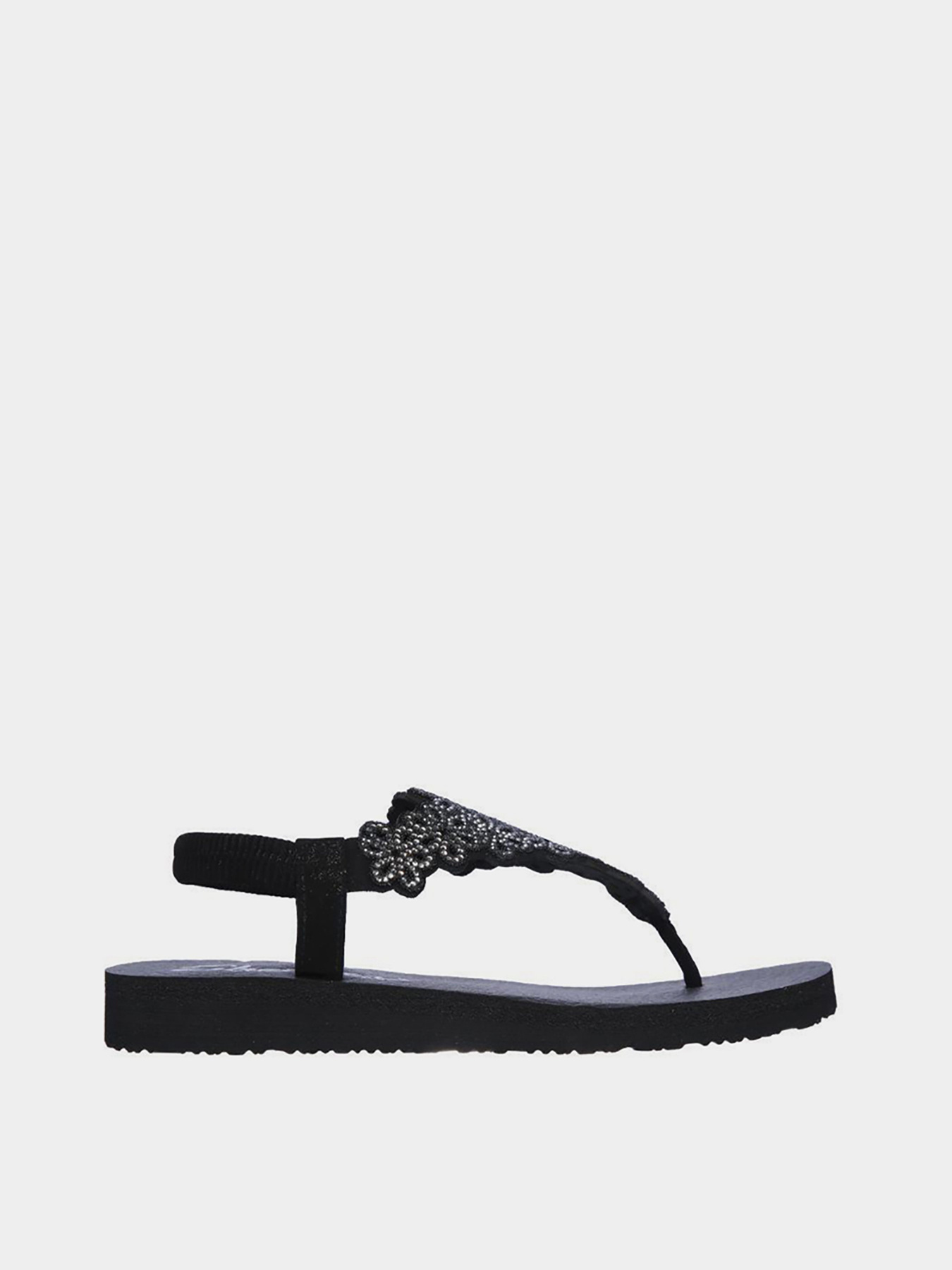 Вьетнамки Skechers Meditation - Floral Lover модель 119138 BKSL Фото