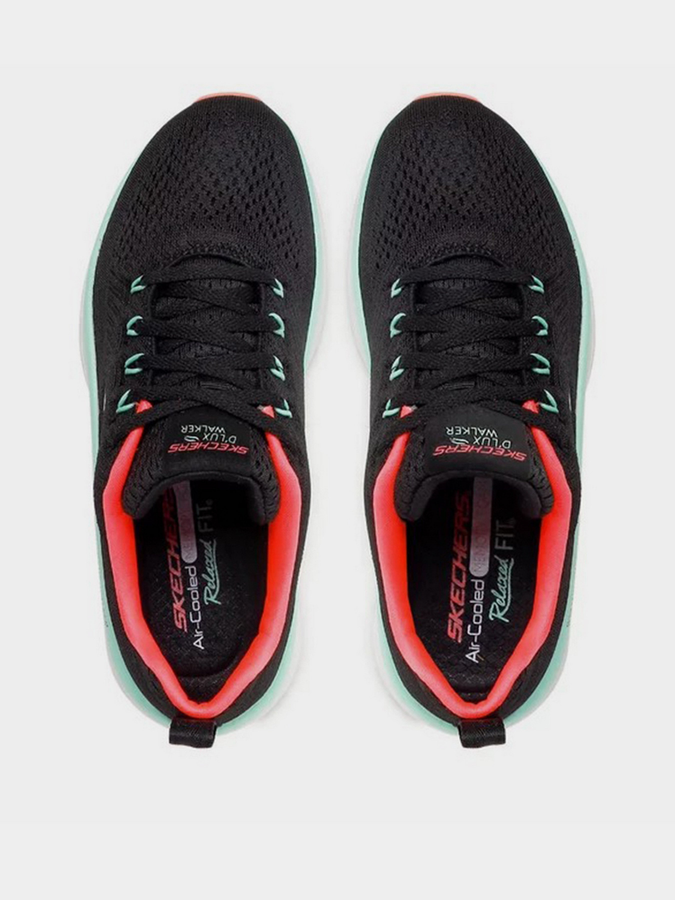 Кроссовки повседневные Skechers D'Lux Walker - Fresh Finesse модель 149368 BKMN Фото